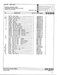 Electric Range Door parts for Hardwick Range EKF9-71W-569W from AppliancePartsPros.com
