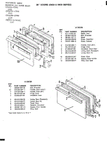 Gas Range Air Conditioner Complete parts for Hardwick Range 2639 from AppliancePartsPros.com