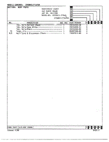 Gas Range Gas Range Body parts for Hardwick Range 68-2598 from AppliancePartsPros.com