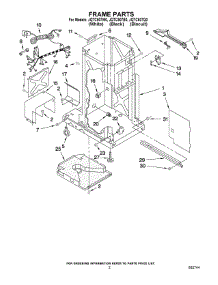 02 - Frame Parts parts for Maytag Compactor JQTC507Q0 from AppliancePartsPros.com