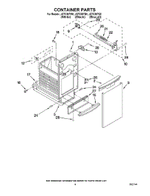04 - Container Parts parts for Maytag Compactor JQTC507Q0 from AppliancePartsPros.com