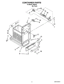 04 - Container Parts parts for Maytag Compactor TC607X0 from AppliancePartsPros.com