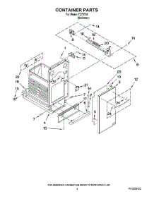 04 - Container Parts parts for Maytag Compactor TC707S0 from AppliancePartsPros.com
