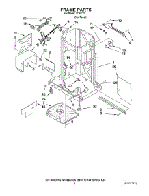 02 - Frame Parts parts for Maytag Compactor TC607X1 from AppliancePartsPros.com