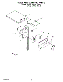 05 - Panel And Control Parts parts for Maytag Compactor TC507B1 from AppliancePartsPros.com