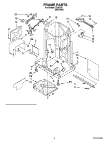 02 - Frame Parts parts for Maytag Compactor TC607S0 from AppliancePartsPros.com