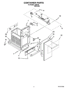 04 - Container Parts parts for Maytag Compactor TC607S0 from AppliancePartsPros.com