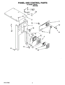 05 - Panel And Control Parts parts for Maytag Compactor TC607S0 from AppliancePartsPros.com