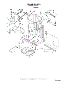 02 - Frame Parts parts for Maytag Compactor TC707S1 from AppliancePartsPros.com