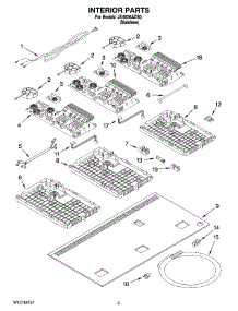 02 - Interior Parts parts for Maytag Cooktop JEI0536ADS0 from AppliancePartsPros.com