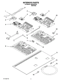 02 - Interior Parts parts for Maytag Cooktop JEI0430ADS0 from AppliancePartsPros.com