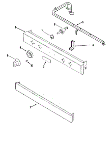02 - Control Panel / Manifold Pipe parts for Jenn-Air Cooktop JGCP430ADP from AppliancePartsPros.com