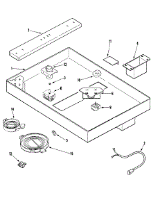 02 - Body parts for Jenn-Air Cooktop JED8430BDB from AppliancePartsPros.com