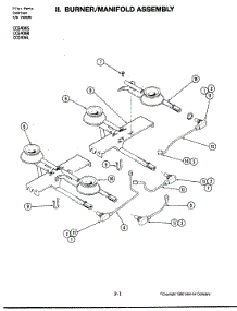 02 - Burner / Manifold Assembly parts for Jenn-Air Cooktop CCG406L from AppliancePartsPros.com