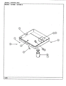 02 - Burner Box parts for Jenn-Air Grill GO106 from AppliancePartsPros.com