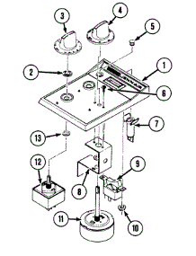 03 - Control Panel parts for Jenn-Air Cooktop C101 from AppliancePartsPros.com