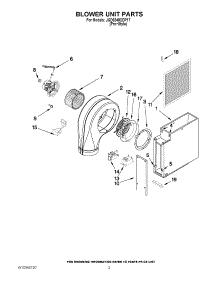 02 - Blower Unit Parts parts for Maytag Cooktop JGD8348CDP17 from AppliancePartsPros.com