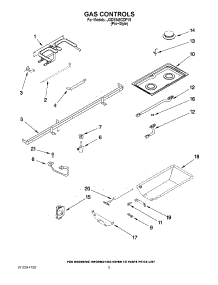 04 - Gas Controls parts for Maytag Cooktop JGD8348CDP16 from AppliancePartsPros.com