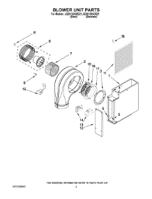 02 - Blower Unit Parts parts for Maytag Cooktop JGD8130ADS21 from AppliancePartsPros.com