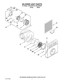 02 - Blower Unit Parts parts for Maytag Cooktop CVEX4270B19 from AppliancePartsPros.com