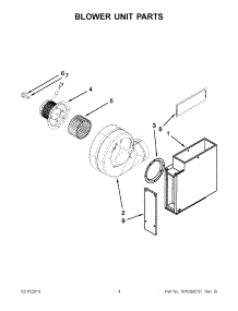 02 - Blower Unit Parts parts for Maytag Cooktop JGD3536WB01 from AppliancePartsPros.com