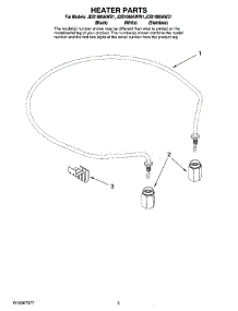 05 - Heater Parts parts for Maytag Dishwasher JDB1080AWB1 from AppliancePartsPros.com