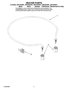 05 - Heater Parts parts for Maytag Dishwasher JDB1255AWB1 from AppliancePartsPros.com