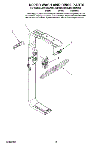 10 - Upper Wash And Rinse Parts, Optional Parts (Not Included) parts for Maytag Dishwasher JDB1080AWB0 from AppliancePartsPros.com