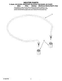 05 - Heater Parts parts for Maytag Dishwasher JDB1255AWR0 from AppliancePartsPros.com