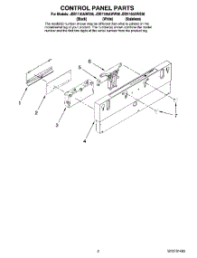 02 - Control Panel Parts parts for Maytag Dishwasher JDB1100AWS36 from AppliancePartsPros.com