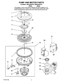 08 - Pump And Motor Parts parts for Maytag Dishwasher JDB1275AWY10 from AppliancePartsPros.com