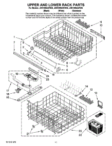 09 - Upper And Lower Rack Parts parts for Maytag Dishwasher JDB1090AWB36 from AppliancePartsPros.com