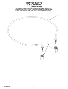 05 - Heater Parts parts for Maytag Dishwasher JDB1255AWP10 from AppliancePartsPros.com