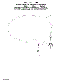 05 - Heater Parts parts for Maytag Dishwasher JDB1105AWB10 from AppliancePartsPros.com
