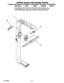 10 - Upper Wash And Rinse Parts, Optional Parts (Not Included) parts for Maytag Dishwasher JDB1250AWW10 from AppliancePartsPros.com