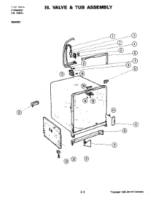 06 - Tub Assembly parts for Jenn-Air Dishwasher DU440-C from AppliancePartsPros.com
