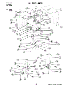 12 - Tub Liner (Du496) parts for Jenn-Air Dishwasher DU496 from AppliancePartsPros.com