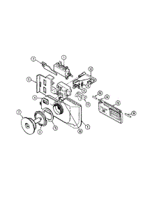 Rinse Aid And Soap Dispenser parts for Jenn-Air Dishwasher JDB3010AWQ from AppliancePartsPros.com