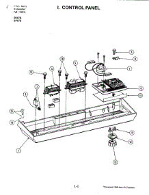02 - Control Panel (Du476 / Dp476) parts for Jenn-Air Dishwasher DP476 from AppliancePartsPros.com