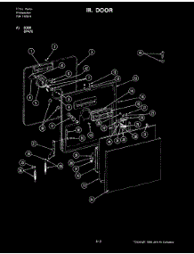 05 - Door Assembly (Dp476) parts for Jenn-Air Dishwasher DP476 from AppliancePartsPros.com