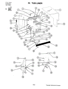 12 - Tub Assembly (Dp476) parts for Jenn-Air Dishwasher DP476 from AppliancePartsPros.com