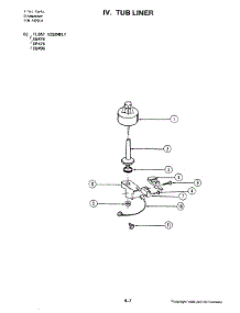 10 - Tub Assembly parts for Jenn-Air Dishwasher DP476 from AppliancePartsPros.com