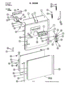 04 - Door (Du588w) parts for Jenn-Air Dishwasher DU588W from AppliancePartsPros.com