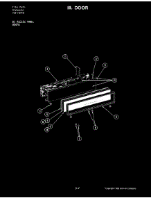 04 - Door Assembly (Du476) parts for Jenn-Air Dishwasher DU476 from AppliancePartsPros.com