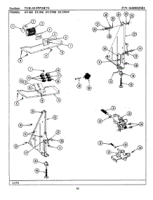 11 - Tub Support parts for Jenn-Air Dishwasher DU486 from AppliancePartsPros.com