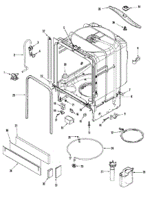 06 - Tub parts for Jenn-Air Dishwasher JDB7900AWW from AppliancePartsPros.com