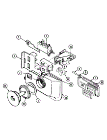 04 - Rinse Aid Assembly parts for Jenn-Air Dishwasher DW760W-CAN from AppliancePartsPros.com