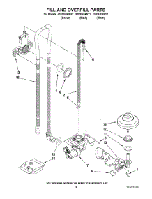 04 - Fill And Overfill Parts parts for Maytag Dishwasher JDB3650AWY2 from AppliancePartsPros.com