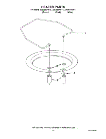 08 - Heater Parts parts for Maytag Dishwasher JDB3650AWY1 from AppliancePartsPros.com