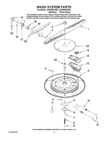 03 - Wash System Parts parts for Maytag Dishwasher JDD4000AWS2 from AppliancePartsPros.com